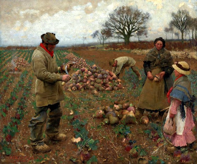 Winter Work by George Clausen