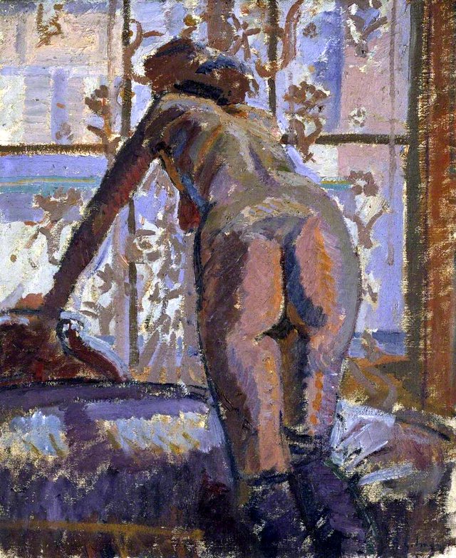 Nude at a Window by Harold Gilman