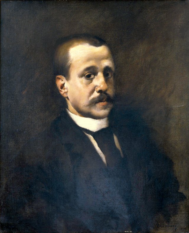 Portrait of Fialho de Almeida by Columbano Bordalo Pinheiro