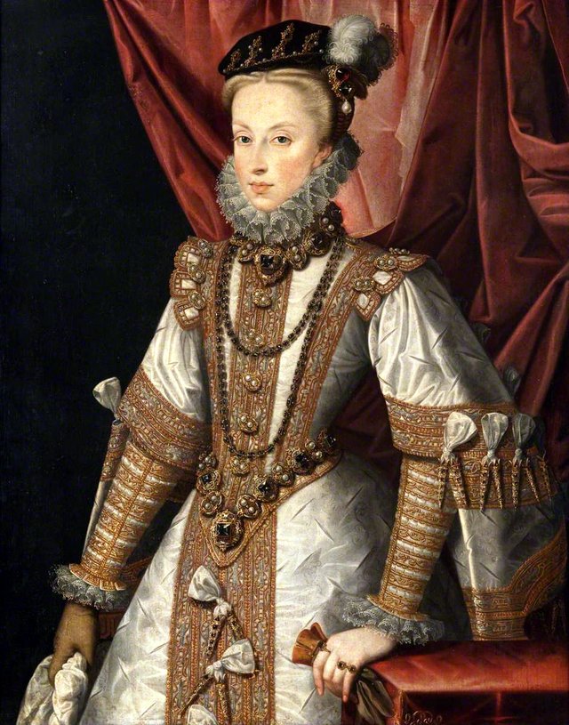 Portrait of Anne of Austria (1549–1580) by Alonso Sánchez Coello