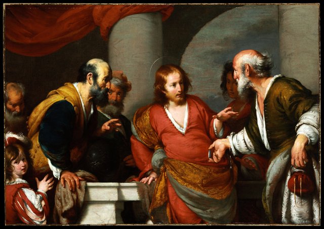 The Tribute Money by Bernardo Strozzi