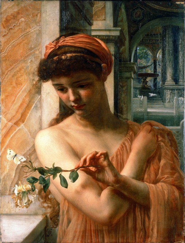 Psyche in the Temple of Love by Edward Poynter