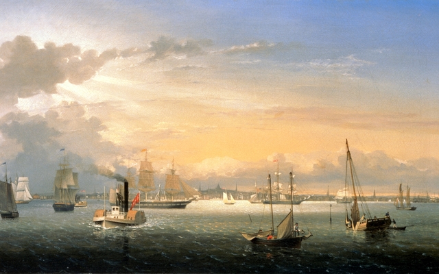 Boston Harbor by Fitz Henry Lane