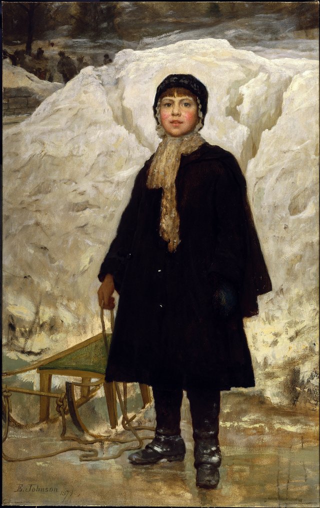 Portrait of a Child by Eastman Johnson