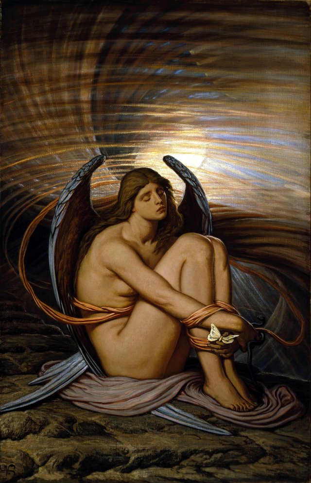 Soul in Bondage by Elihu Vedder