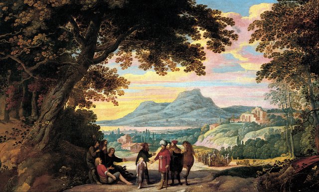 Joseph sold by his Brothers by Jan Wildens