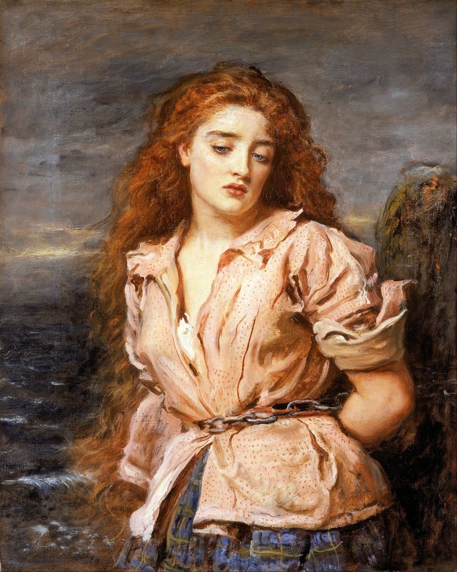 The Martyr of the Solway by John Everett Millais