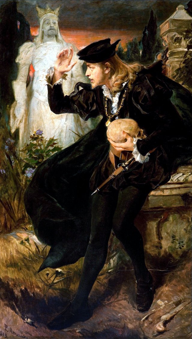 Hamlet’s Vision by Pedro Américo