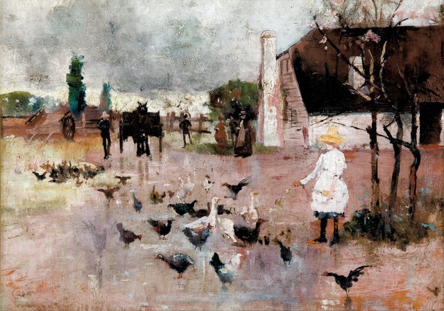 Tea-time by Charles Conder