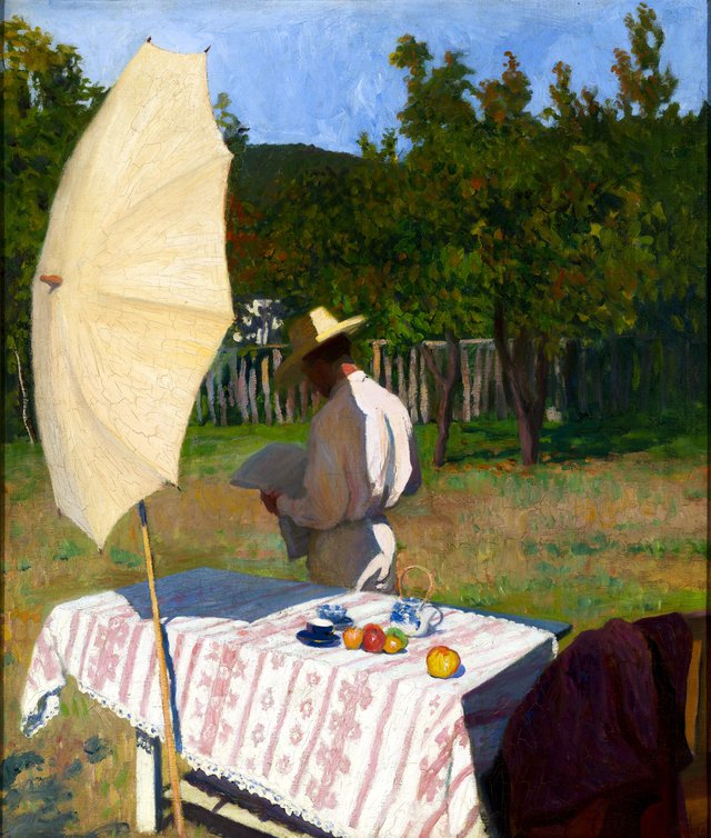 October by Károly Ferenczy