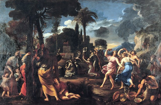 Adoration of the Golden Calf by François Perrier