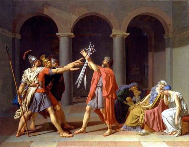 Oath of the Horatii by Anne-Louis Girodet