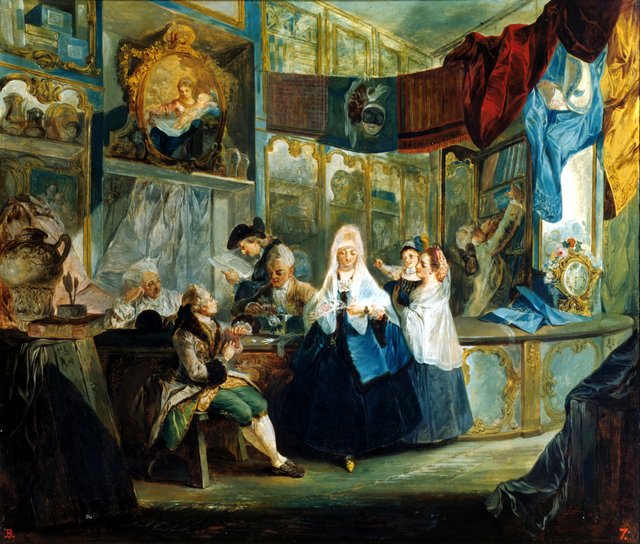 The Shop by Luis Paret y Alcázar