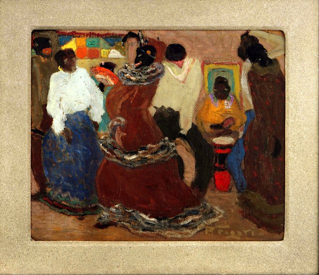 Candombe by Pedro Figari