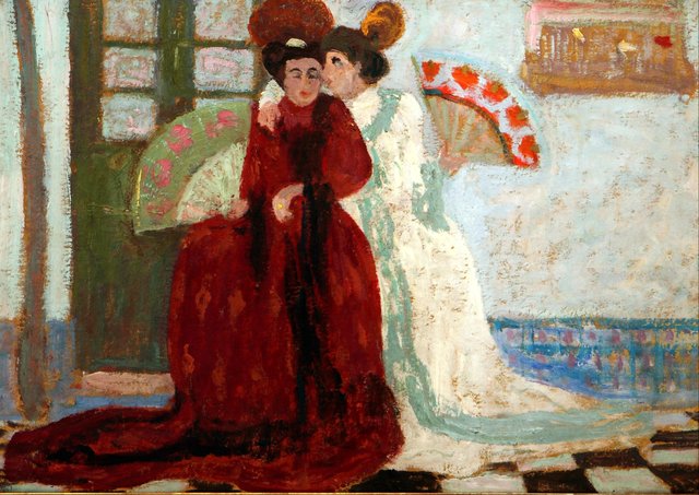Confidencia by Pedro Figari