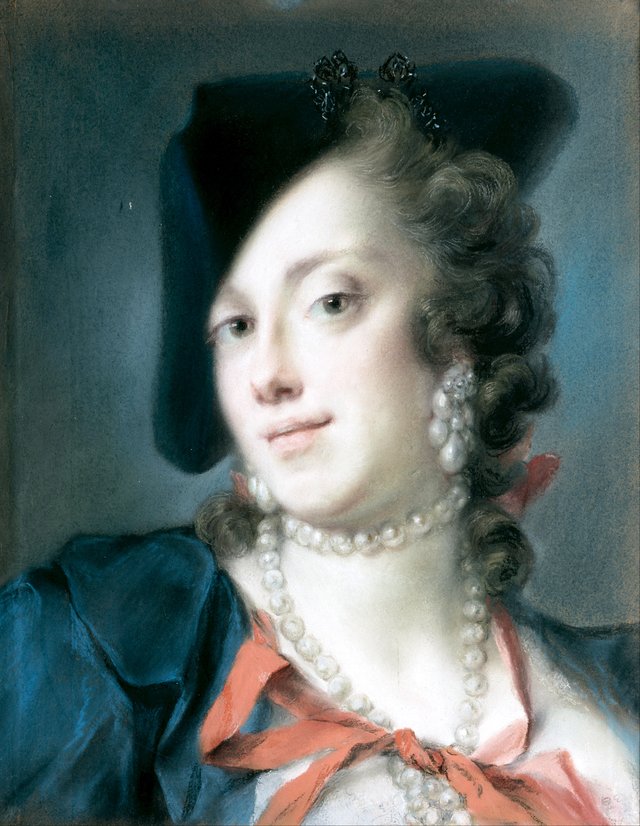 Portrait of Caterina Sagredo Barbarigo by Rosalba Carriera