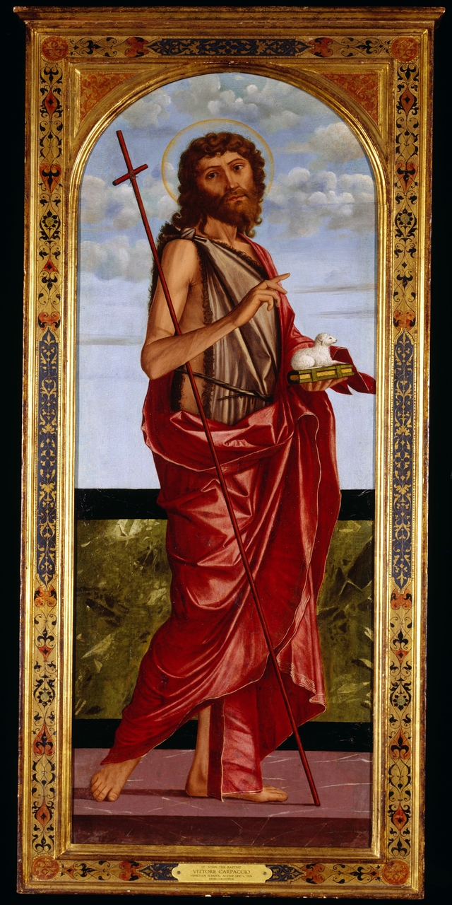 Saint John the Baptist by Vittore Carpaccio