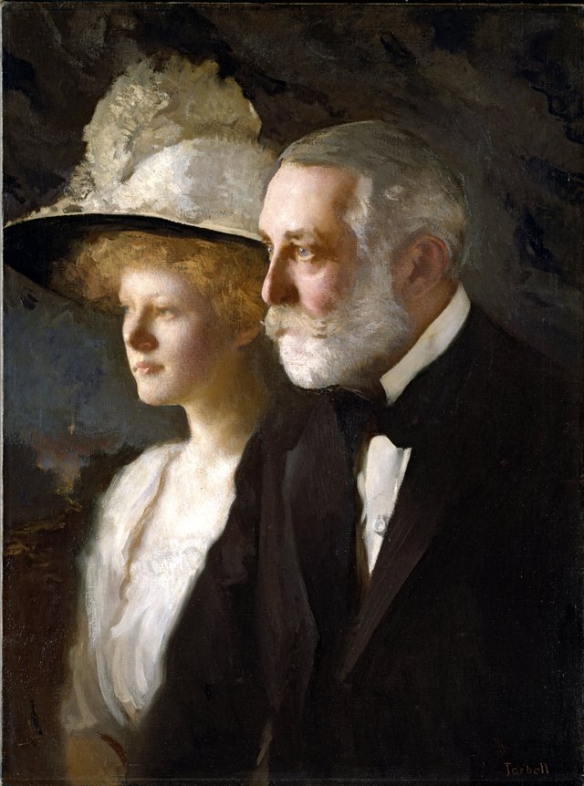 Henry Clay and Helen Frick by Edmund Charles Tarbell