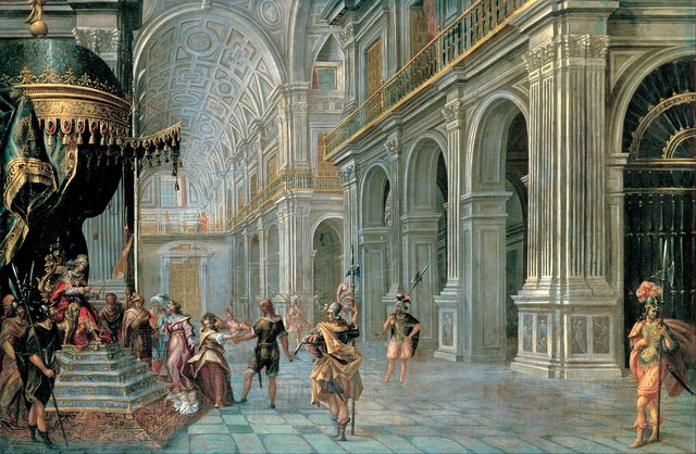 The Judgment of Solomon by Francisco Gutiérrez Cabello