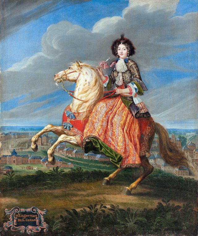 Madame La Comtesse de Saint Géran by Pierre Mignard I