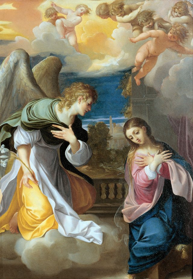 Annunciation by Ludovico Carracci
