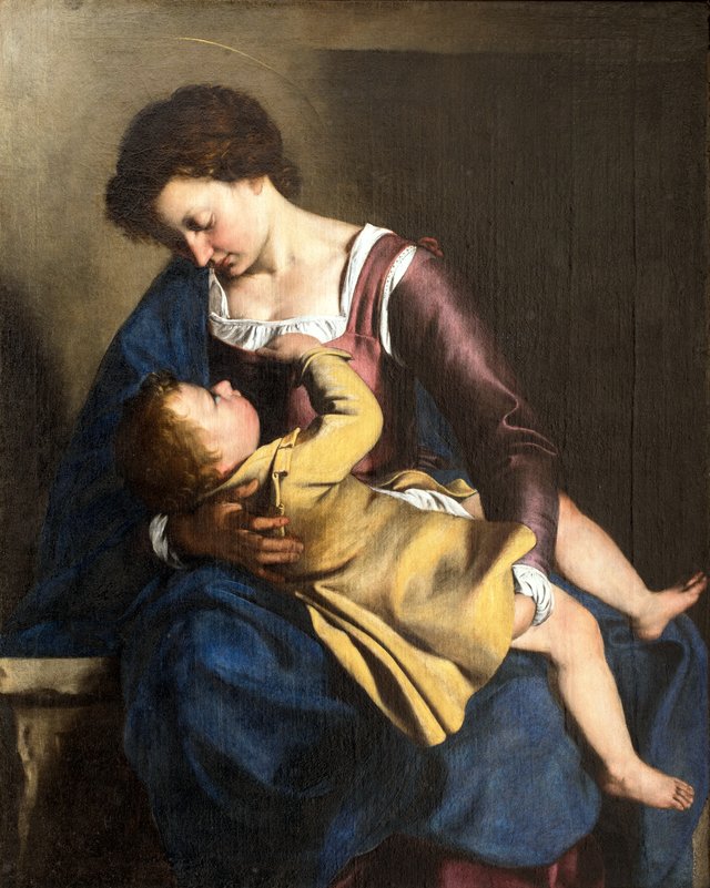 Madonna and Child by Orazio Gentileschi