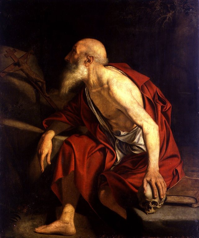 St. Jerome by Orazio Gentileschi
