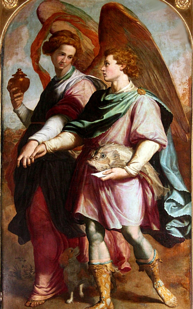 Tobia and the Angel by Santi di Tito