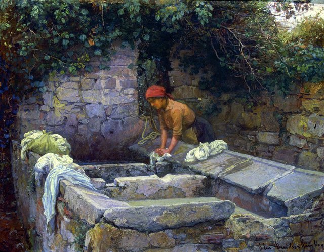 Laundress by Elin Danielson-Gambogi