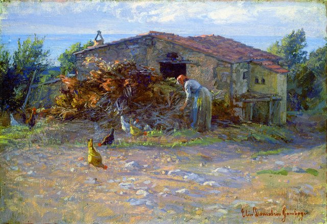 Shed in Antignano by Elin Danielson-Gambogi