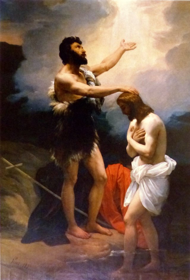 Le Baptême du Christ by François-Édouard Picot