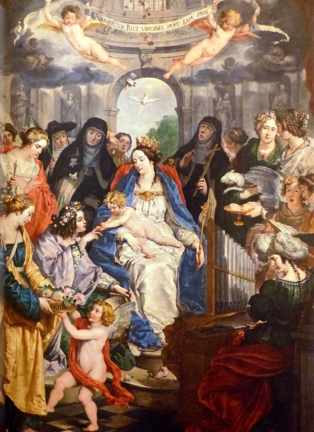 Mysthische Vermählung der hl. Katharina by Abraham Janssens I