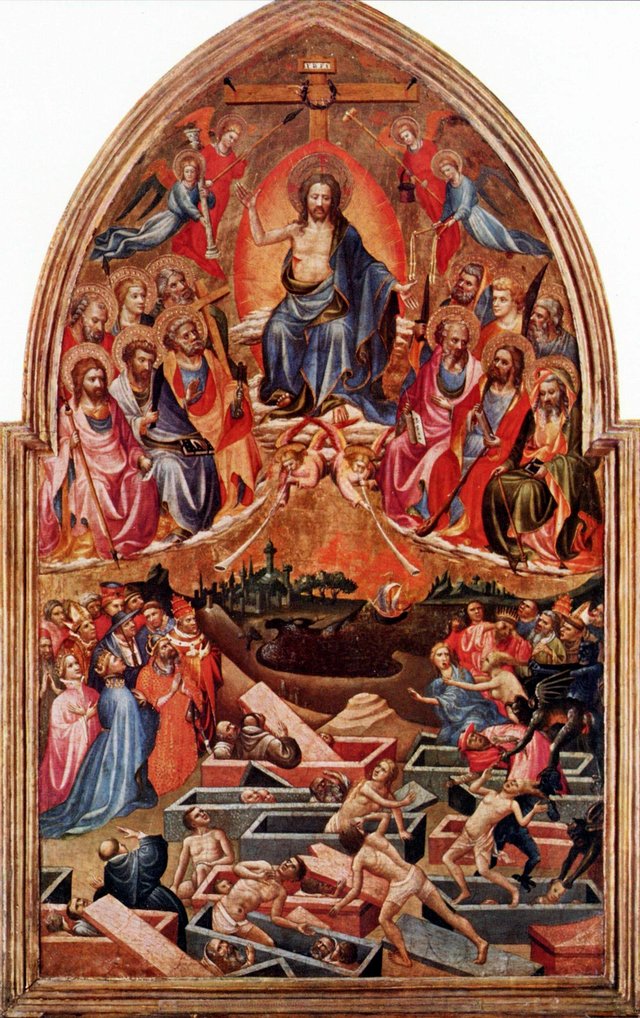 The Last Judgment by Gherardo Starnina