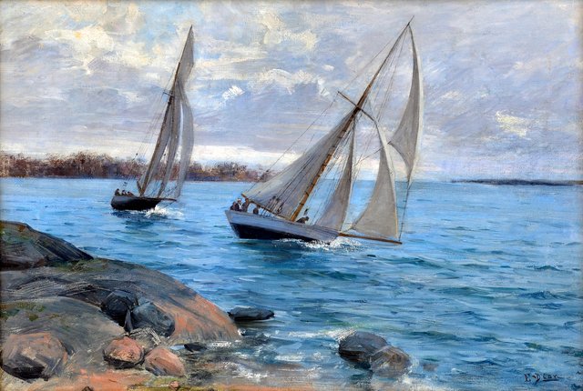 Sailing by Elin Danielson-Gambogi