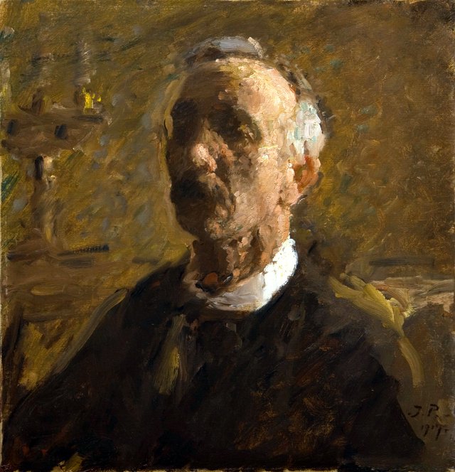 Julius Paulsen, Selvportræt, Den Hirschsprungske Samling by Julius Paulsen
