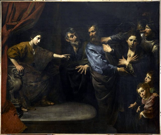 Le Jugement de Daniel by Valentin de Boulogne