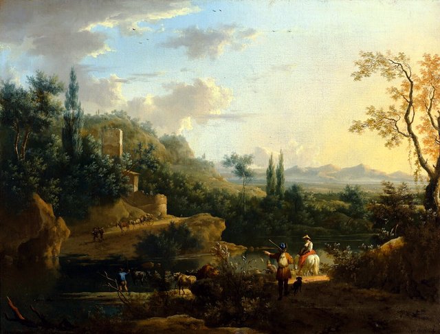 Mountainous Landscape by Frederik de Moucheron