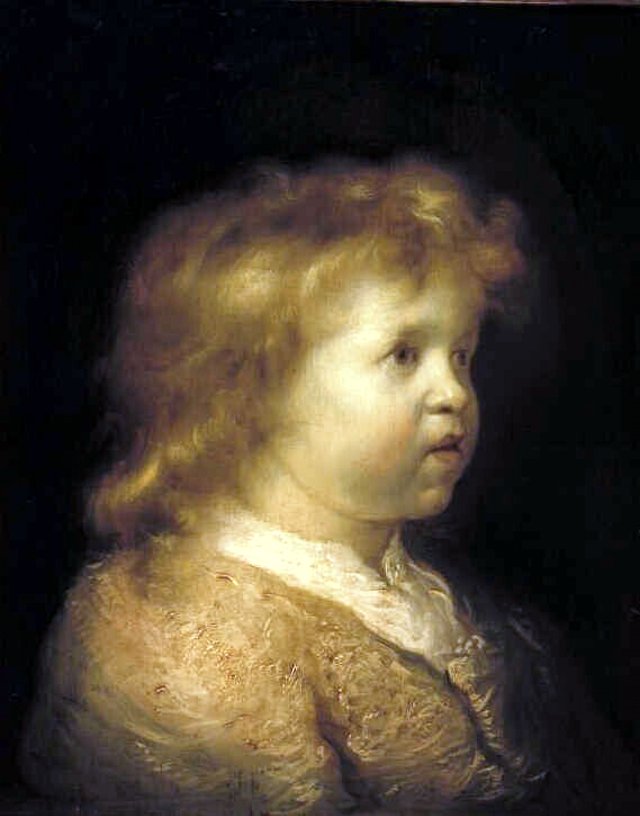 A Child's Head by Jan Lievens