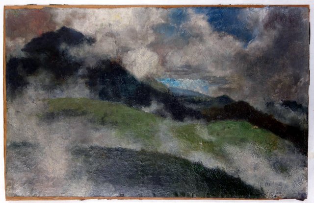 Rising Fog by Franz Marc