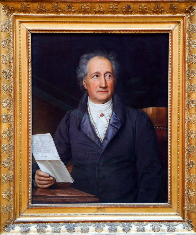 Johann Wolfgang von Goethe by Joseph Karl Stieler