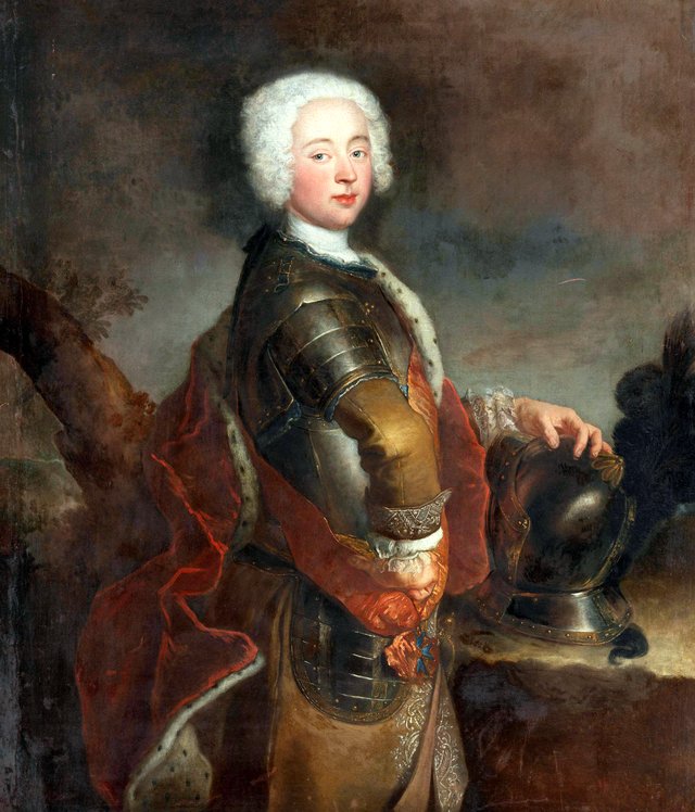 Karl Wilhelm Friedrich Markgraf von Brandenburg-Ansbach (Kopie nach) by Antoine Pesne