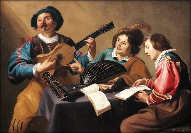 Musical company by Theodoor Rombouts