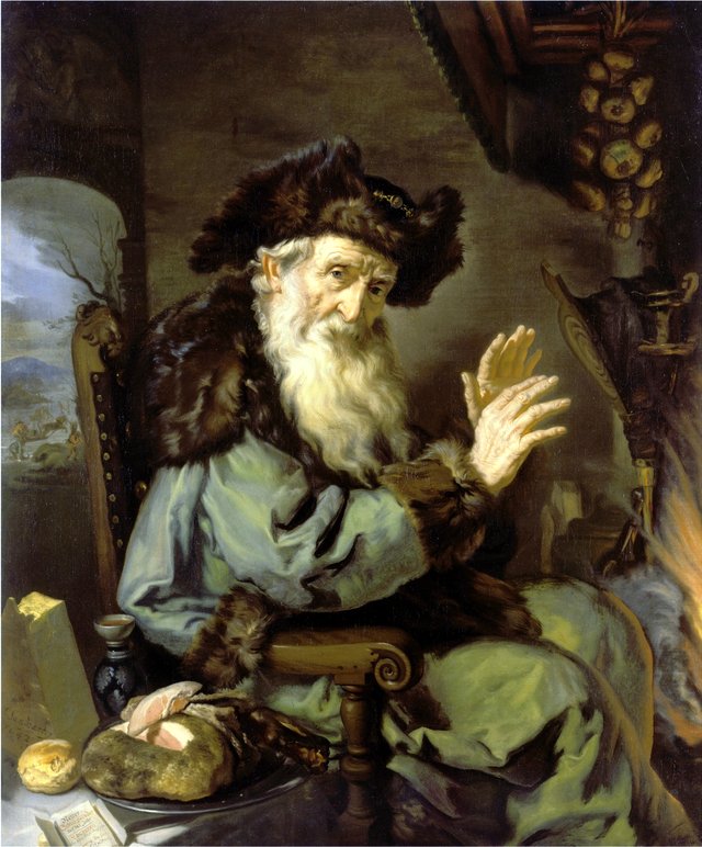 January by Joachim von Sandrart the Elder