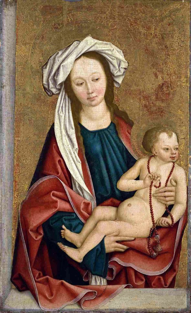 Virgin with child by Bernhard Strigel
