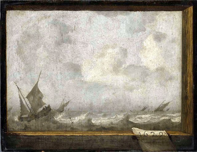 Stormy Sea by Jan Porcellis