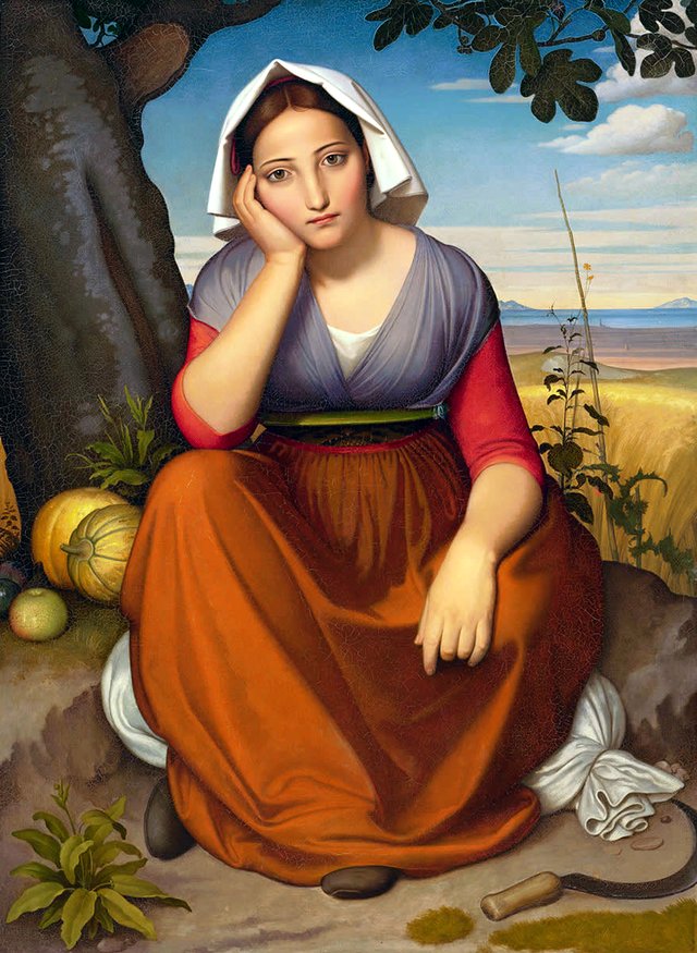 Vittoria Caldoni by Johann Friedrich Overbeck