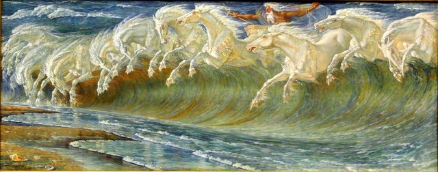 Neptune's Horses by Walter Crane