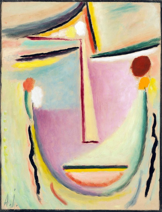 Abstract Head by Alexej von Jawlensky