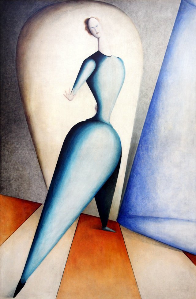 Danceress (The Gesture) by Oskar Schlemmer