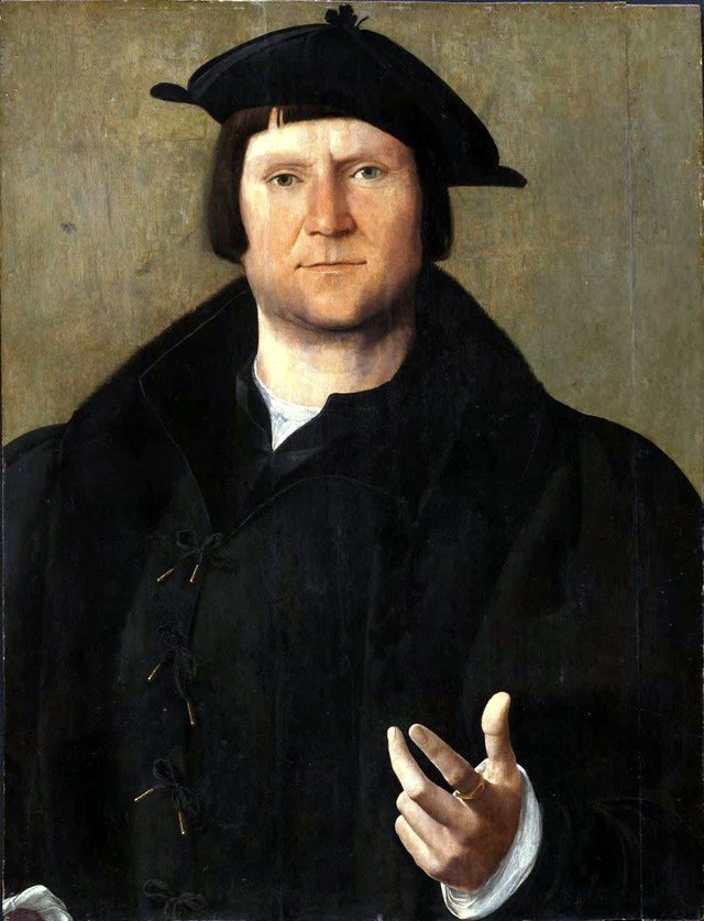 Bildnis eines Mannes (zugeschrieben) by Jan Cornelisz Vermeyen